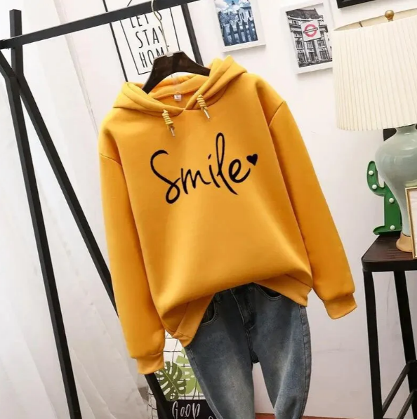 Ava Dames Hoodie | Smile Opdruk