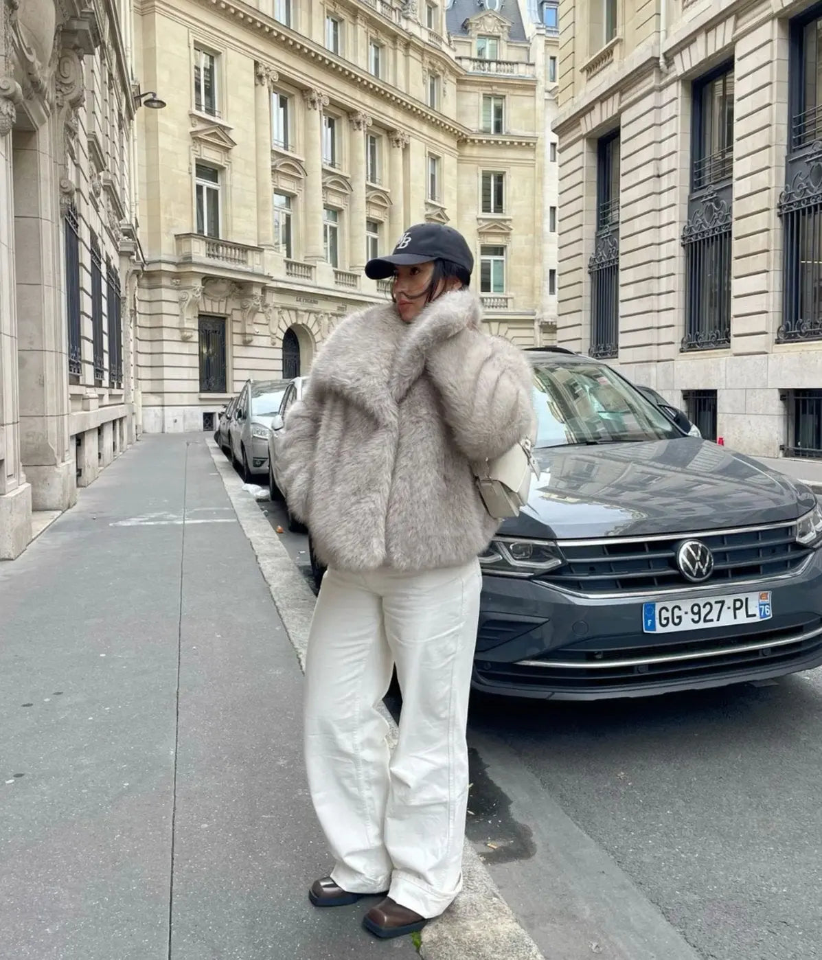 Dames Winterjas | Kunstbont met Zachte Voering