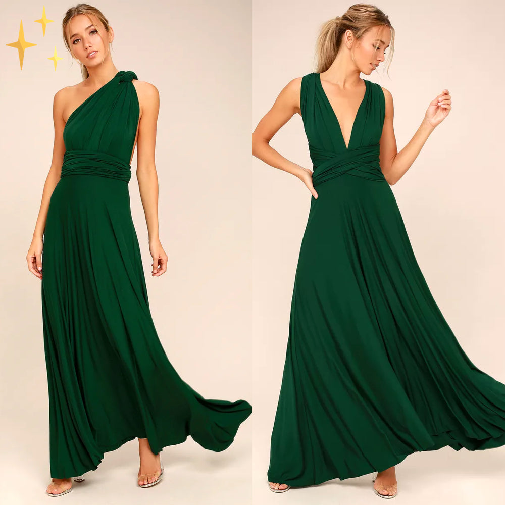 Isadora – een prachtige maxi wikkeljurk
