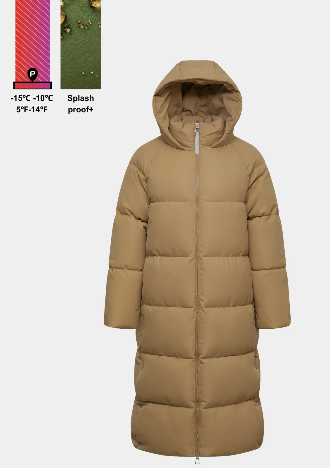 Jasmijn - Lange Winterjas