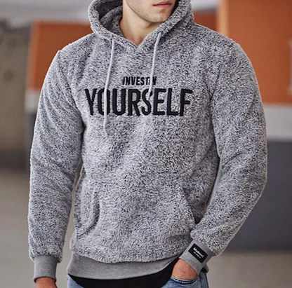 Hoodie Heren | Sherpa & Motivatieprint