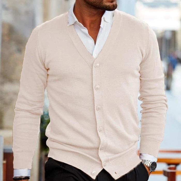Josh | Casual cardigan voor heren