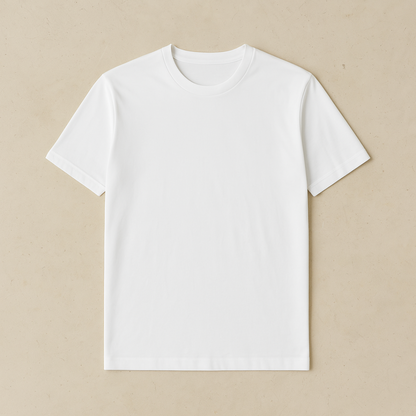 Klassiek Ronde Hals T-shirt Heren | Luxe & Comfortabel