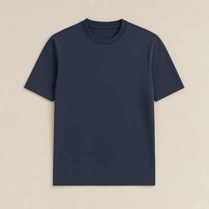 Klassiek Ronde Hals T-shirt Heren | Luxe & Comfortabel