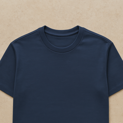 Klassiek Ronde Hals T-shirt Heren | Luxe & Comfortabel