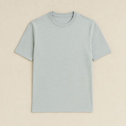 Klassiek Ronde Hals T-shirt Heren | Luxe & Comfortabel