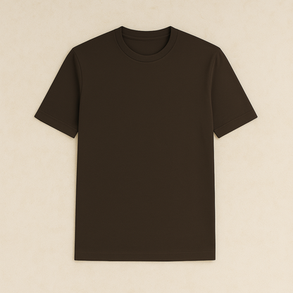 Klassiek Ronde Hals T-shirt Heren | Luxe & Comfortabel