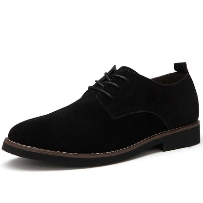 Klassieke Suède Oxford Schoenen voor Heren – Stijlvol & Comfortabel