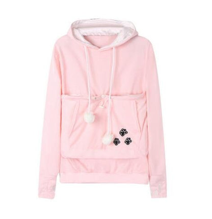 Knusse Hoodie met Buikzak voor Huisdieren