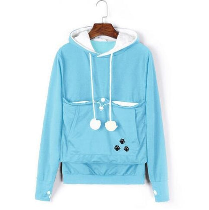 Knusse Hoodie met Buikzak voor Huisdieren