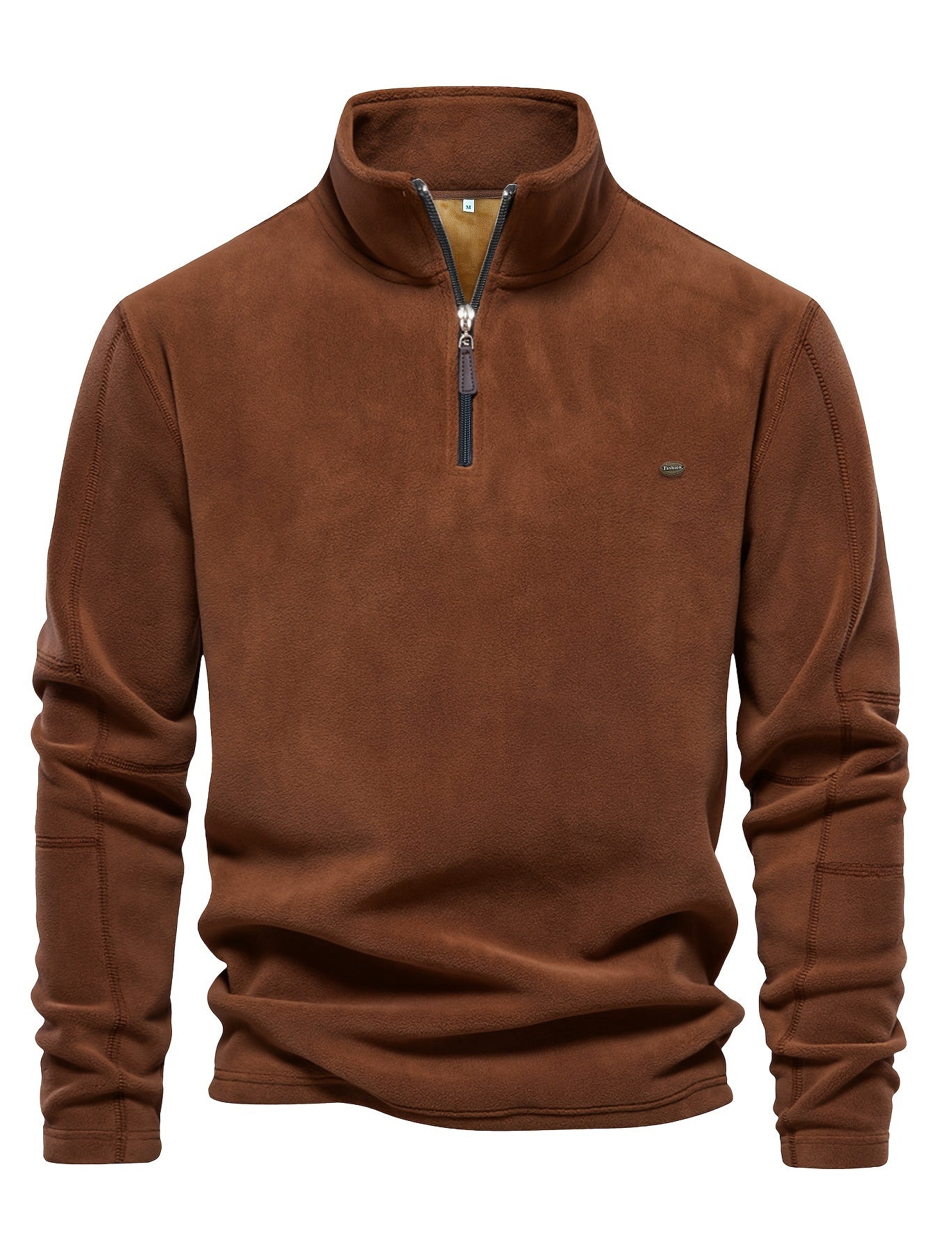 Renfrey - Fleece Coltrui met Halve Rits