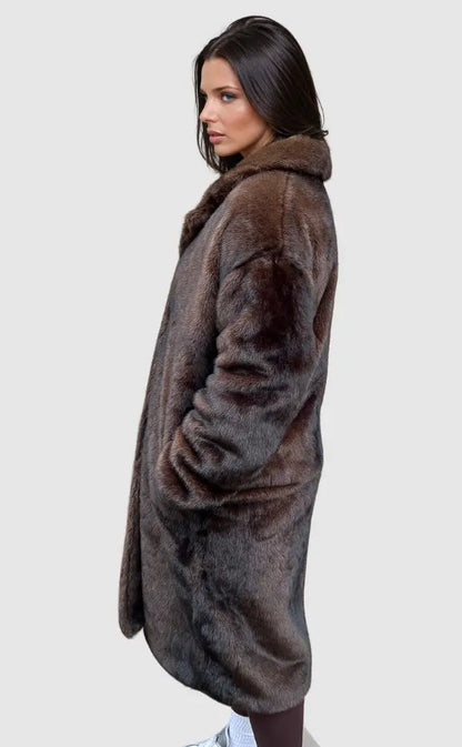 Winterjas Dames | Kunstbont met Zachte Voering