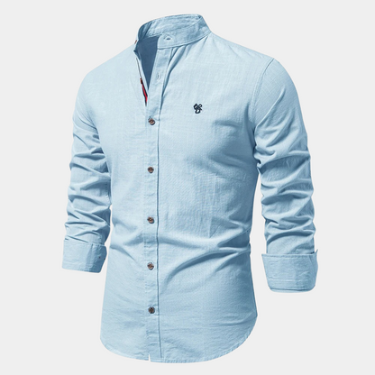 Axel Heren Overhemd – Elegantie en Comfort voor Zomerse Dagen