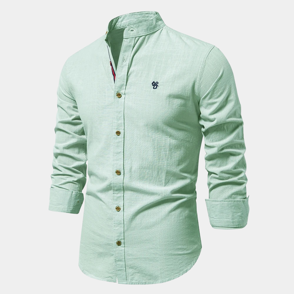Axel Heren Overhemd – Elegantie en Comfort voor Zomerse Dagen