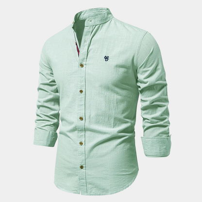 Axel Heren Overhemd – Elegantie en Comfort voor Zomerse Dagen