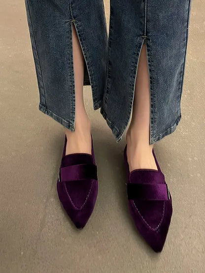 Elisa - Klassieke Puntige Loafers