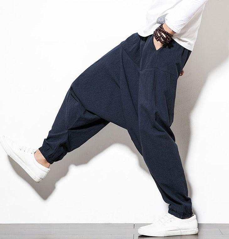 Heren Harem Joggingbroek – Losse Pasvorm, Comfortabel & Trendy