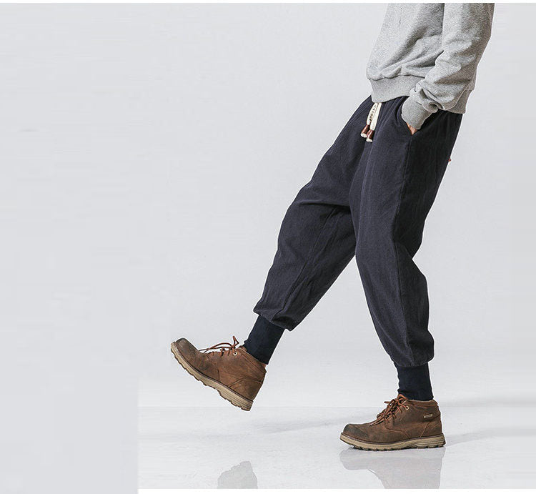 Heren Harem Joggingbroek – Losse Pasvorm, Comfortabel & Trendy