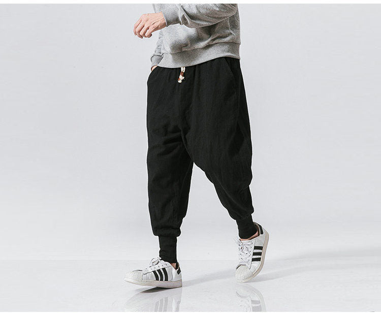 Heren Harem Joggingbroek – Losse Pasvorm, Comfortabel & Trendy