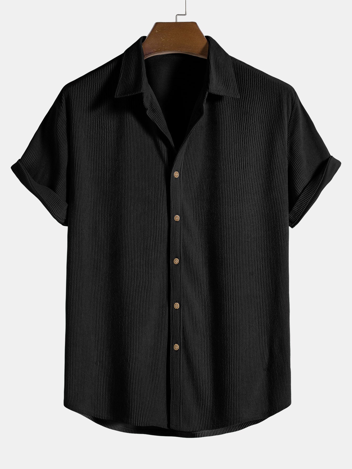 Luchtige zomer set met overhemd en korte broek