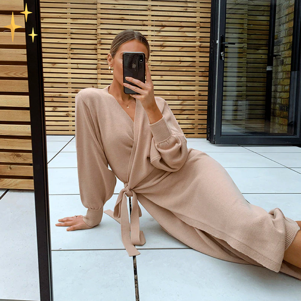 Luxe Gebreide Oversized Cardigan – Stijlvol en Comfortabel