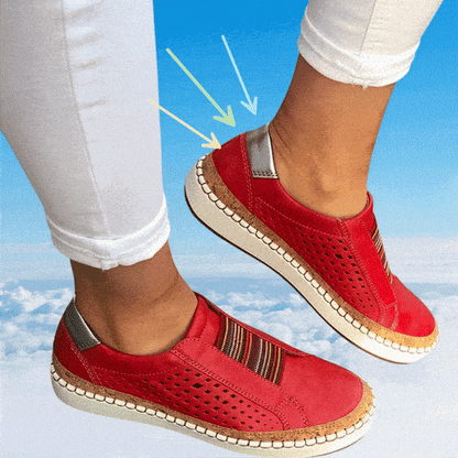 Luxe Vintage Instappers – Orthopedisch & Stijlvol