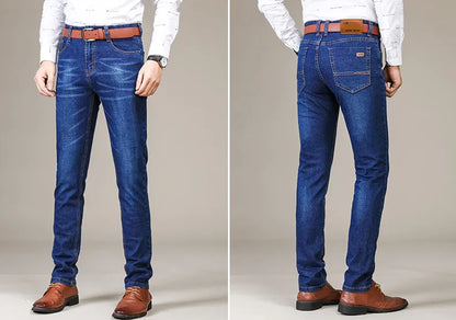 Heren Stretch Jeans – Slim Fit Comfortabele Spijkerbroek