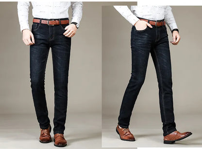 Heren Stretch Jeans – Slim Fit Comfortabele Spijkerbroek