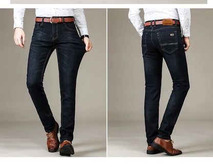 Heren Stretch Jeans – Slim Fit Comfortabele Spijkerbroek
