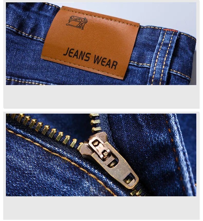 Heren Stretch Jeans – Slim Fit Comfortabele Spijkerbroek