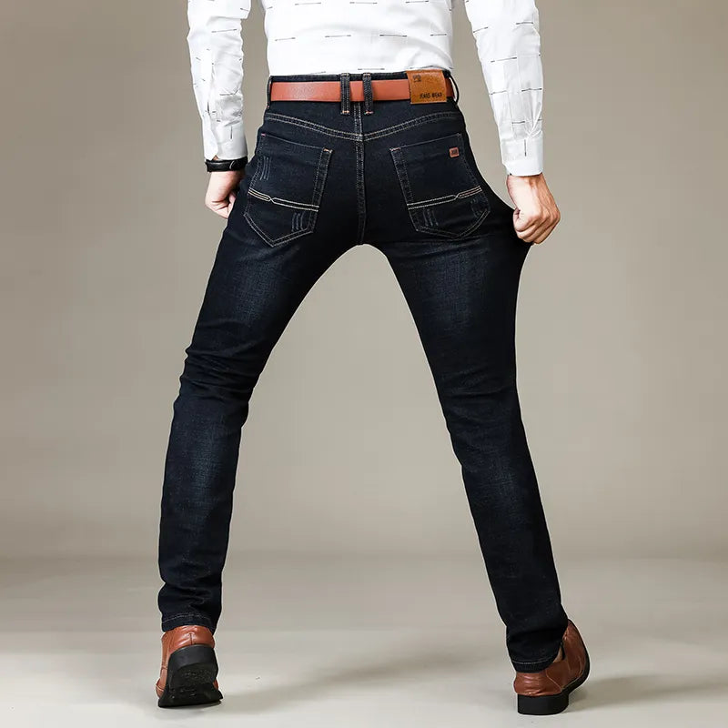 Heren Stretch Jeans – Slim Fit Comfortabele Spijkerbroek