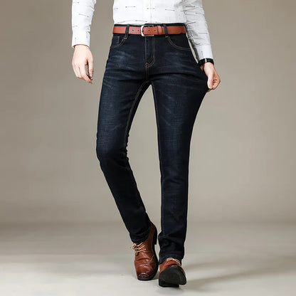 Heren Stretch Jeans – Slim Fit Comfortabele Spijkerbroek
