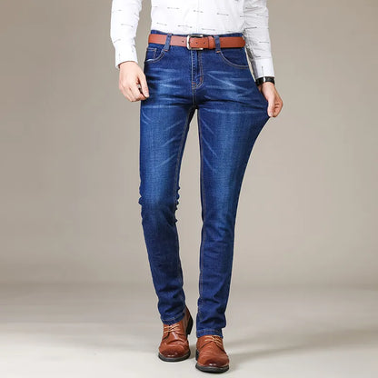 Heren Stretch Jeans – Slim Fit Comfortabele Spijkerbroek