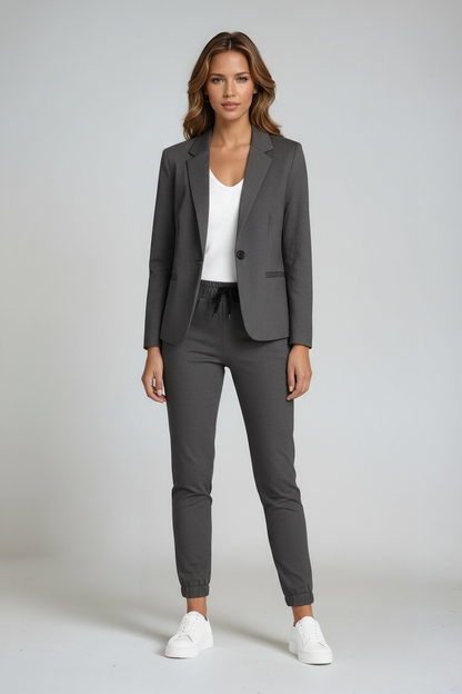 Noor Dames Pak | Blazer & Slim Fit Broek Set