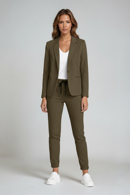 Noor Dames Pak | Blazer & Slim Fit Broek Set