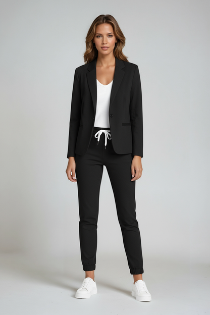 Noor Dames Pak | Blazer & Slim Fit Broek Set