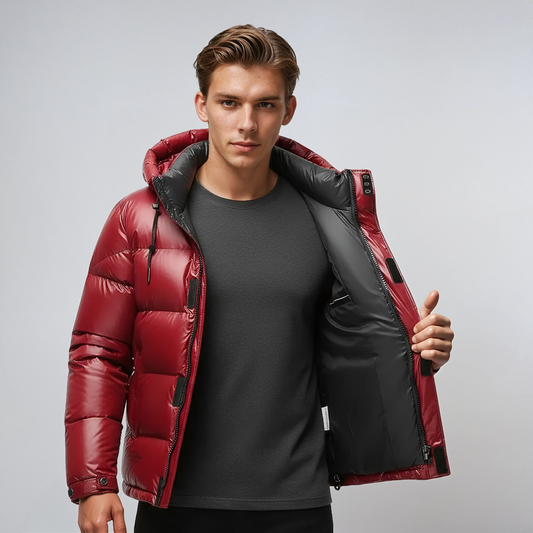 Orlando Heren Winterjas | Gevoerd & Capuchon