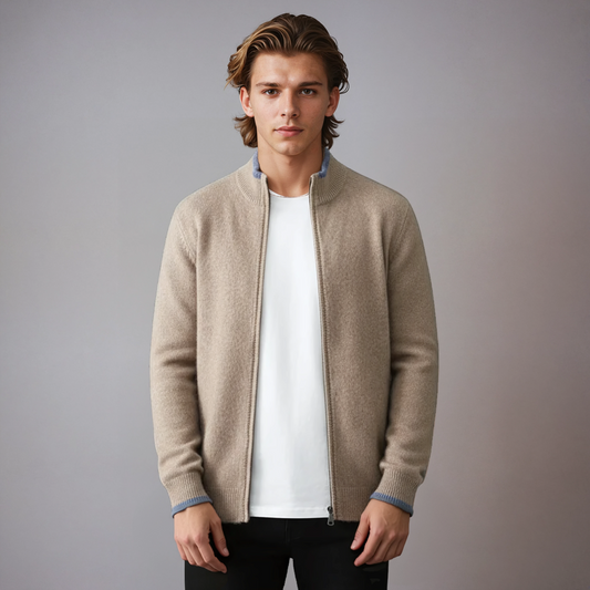 Riku | Heren Vest met Rits