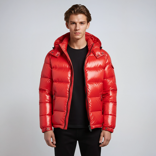 Pufferjas Heren | Winterjas met Capuchon