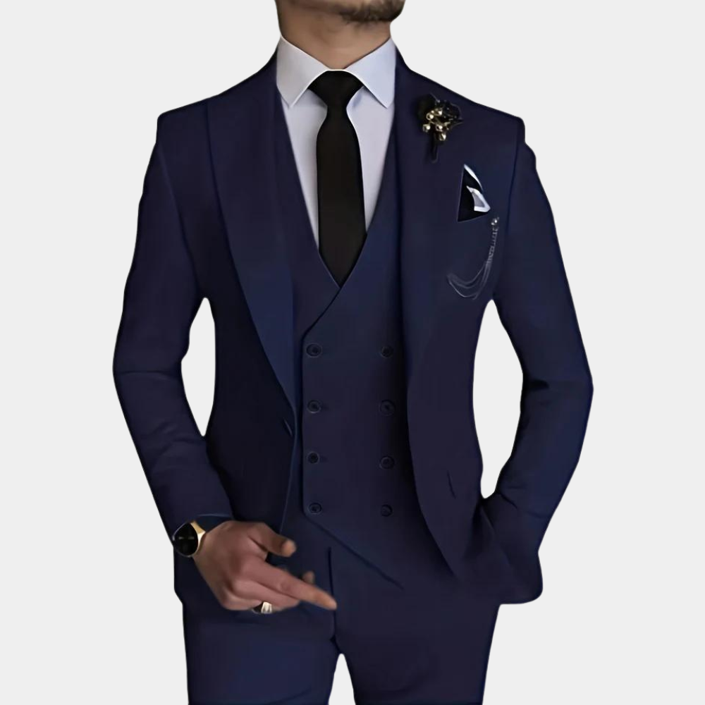 Maximiliaan 3-Delig Herenpak – De Ultieme Keuze voor Elegantie en Klasse