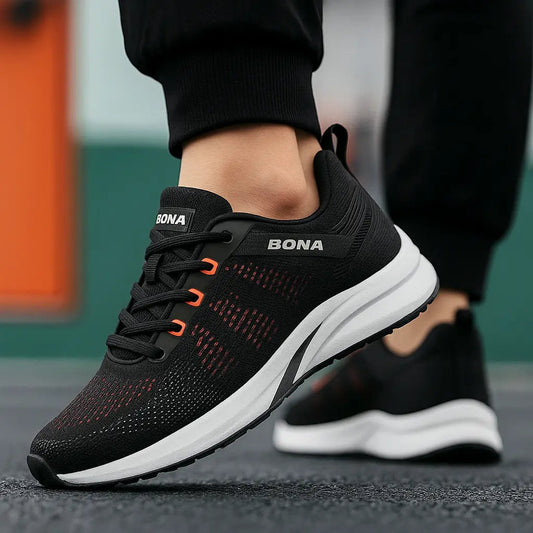 Hardloopschoenen Heren | Flexibele Design met Dempende Zool