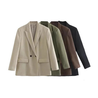 Amalia - Oversized damesblazer mantel