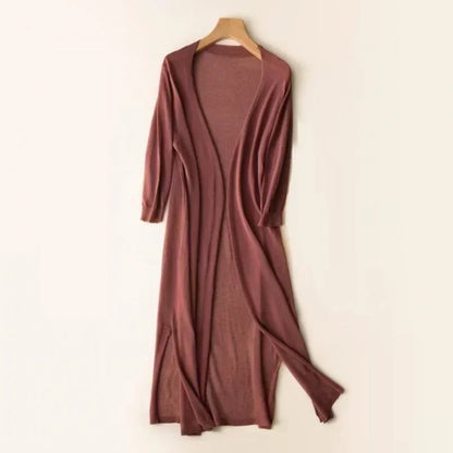 Zomer dames lang vest – Elegant lichtgewicht vest voor stijlvolle en luchtige looks