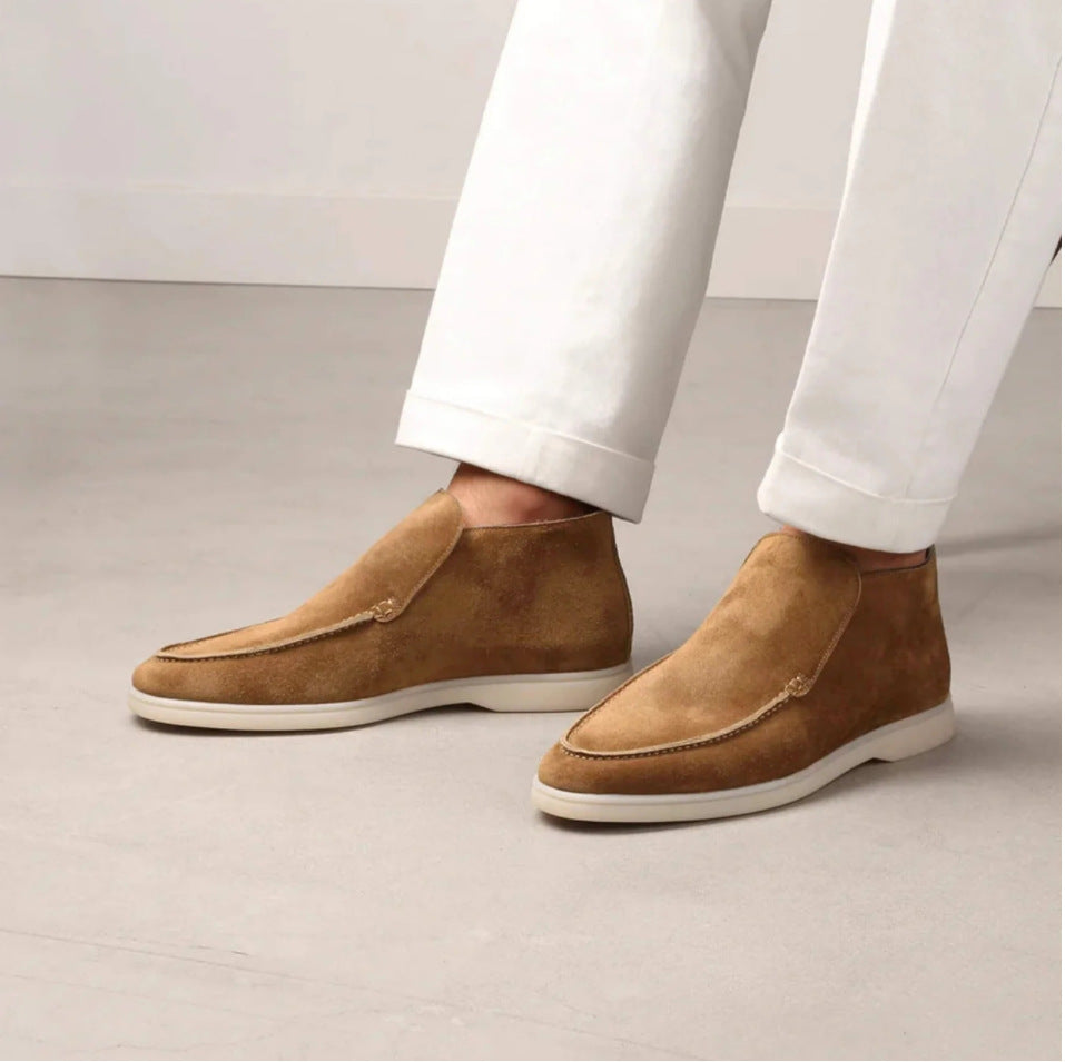 Loafers Heren | Hoge Schacht & Lichte Zool