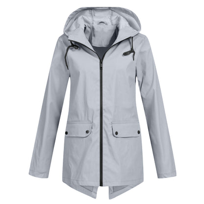 Sorelio - Waterdichte Trenchcoat met Capuchon