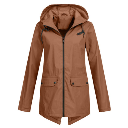 Sorelio - Waterdichte Trenchcoat met Capuchon