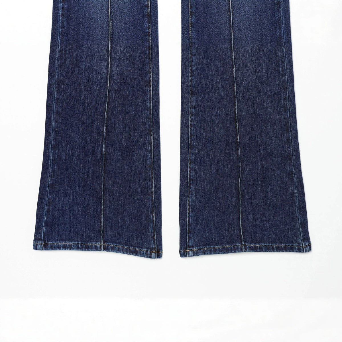 Dames Flared Jeans Highwaist | Voorzakken met Klep