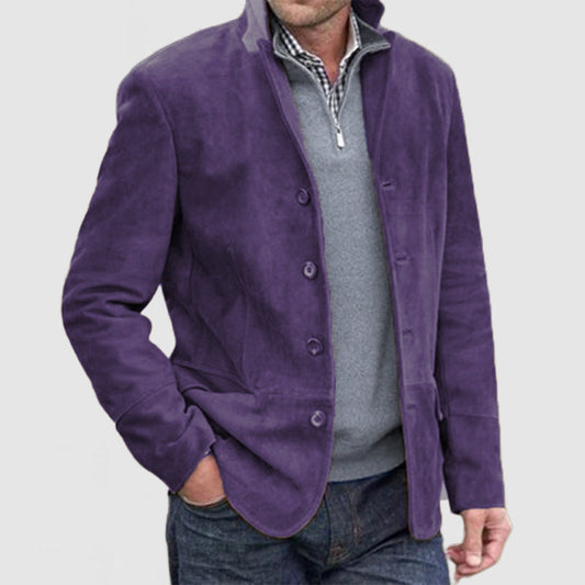 Royce – Heren Suède Blazer – Klassiek & Tijdloos