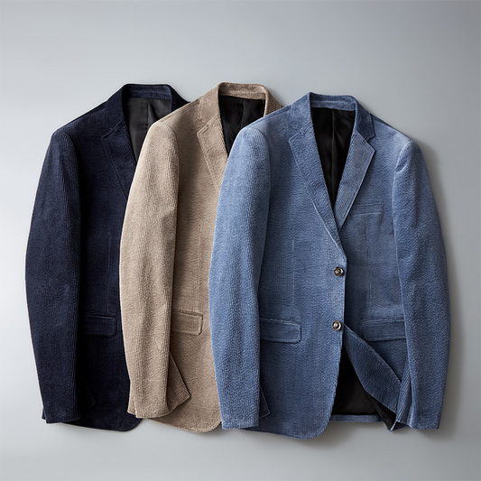 Valerio - Stijlvolle Corduroy Blazer voor Heren