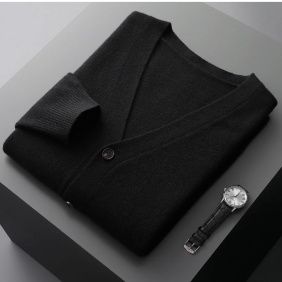 Montaro Vest Heren | V-Hals & Knoopsluiting